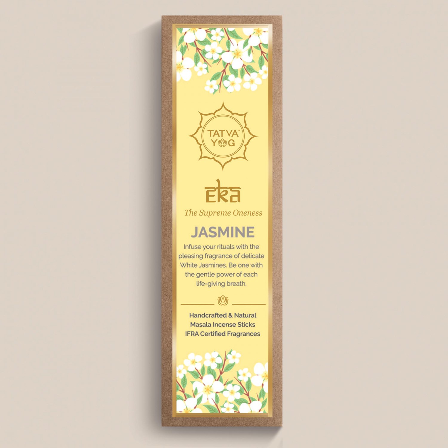 tatva-yog-|-eka-jasmine-handcrafted-&-natural-masala-incense-stick-(-pack-of-30-sticks-)