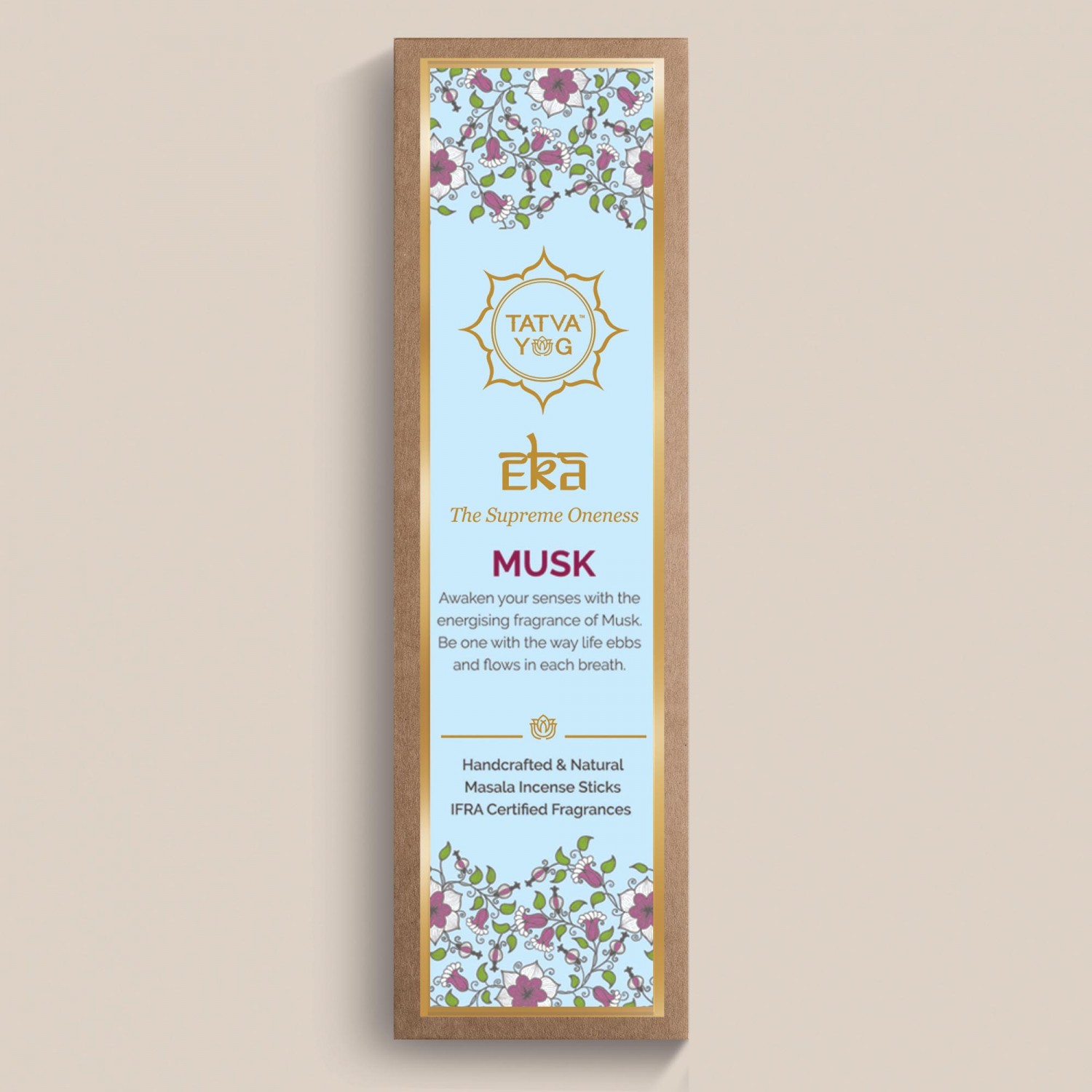 tatva-yog-|-eka-musk-handcrafted-&-natural-masala-incense-sticks-(-pack-of-30-sticks-)