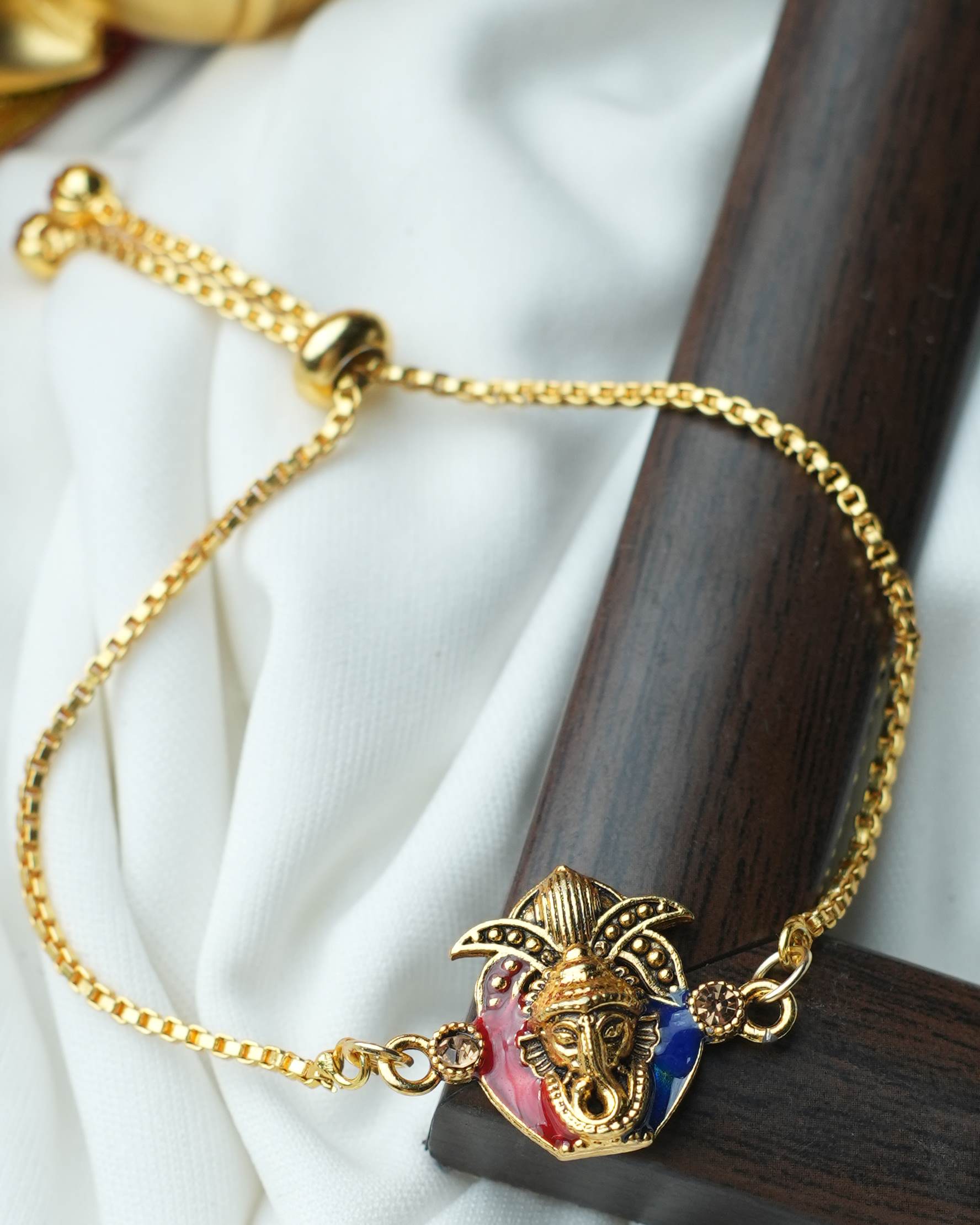 tatva-bracelet-golden-chain-with-meenkari-lord-ganesh